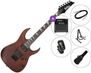 Chitară electrică Ibanez GRG121DX-WNF SET 2 Walnut Flat Chitară electrică