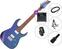 Electric guitar Ibanez GRG121SP-BMC SET 2 Blue Metal Chameleon Electric guitar