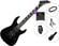 Jackson JS1X Dinky Minion AH FB SET 2 Black E-Gitarre