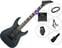 Elektrisk guitar Jackson JS22 Dinky Arch Top AH SET 2 Satin Black Elektrisk guitar