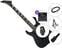 Električna kitara Jackson JS22L DKA Dinky Gloss AH SET 2 Satin Black Električna kitara