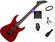 Jackson JS11 Dinky AH SET 2 Metallic Red Електрическа китара