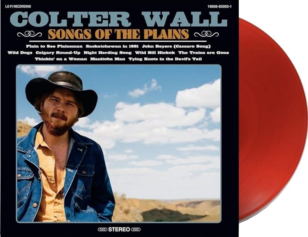 LP ploča Colter Wall - Songs Of The Plains (Red Coloured) (LP)