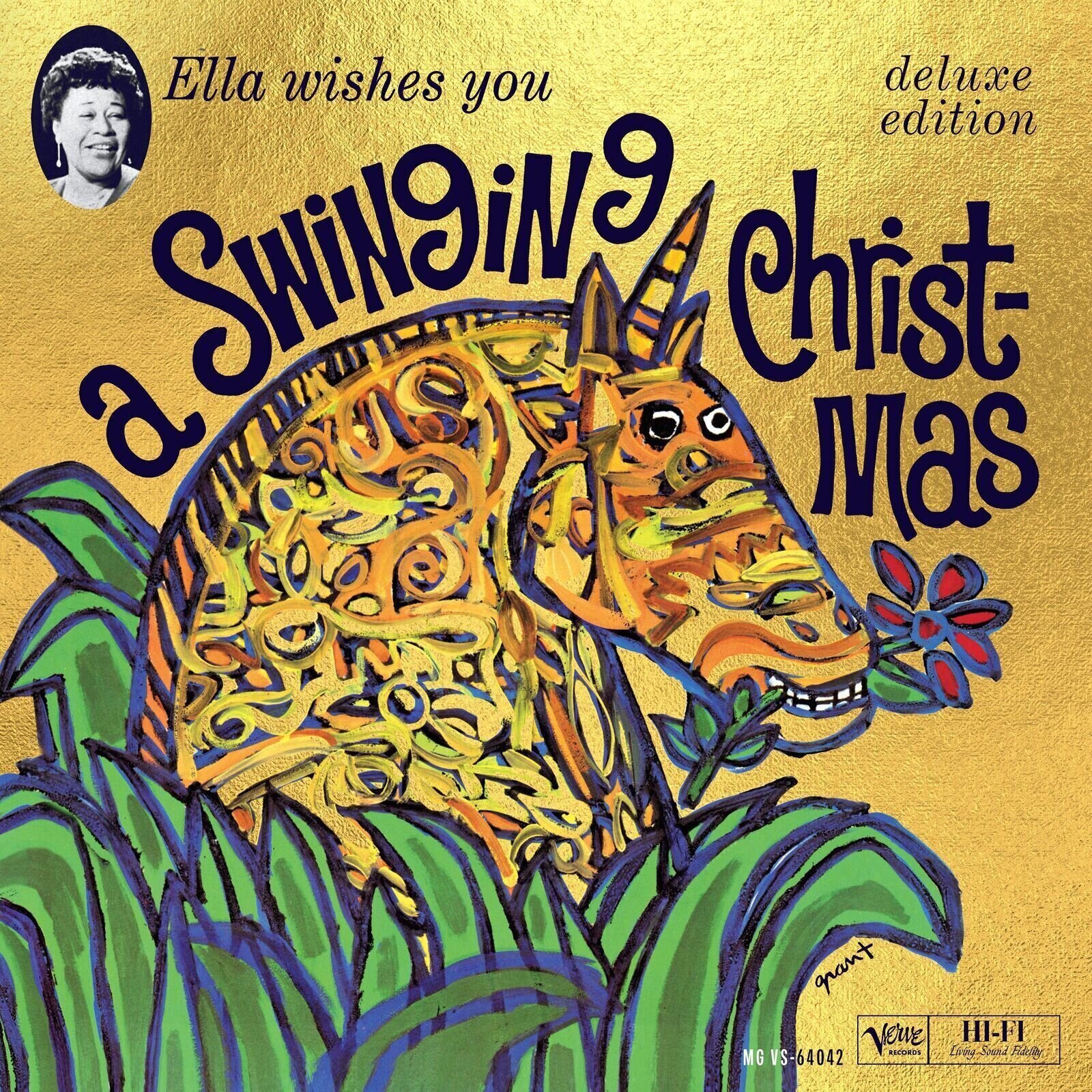 Disc de vinil Ella Fitzgerald - Ella Wishes You A Swinging Christmas (Deluxe Edition) (2 LP)