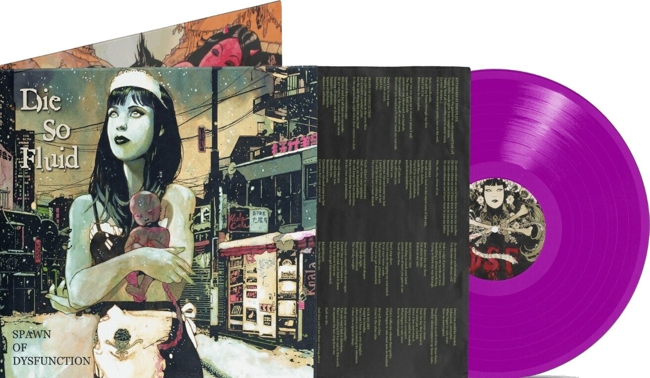 LP ploča Die So Fluid - Spawn Of Dysfunction (Limited Edition) (Purple Coloured) (LP)