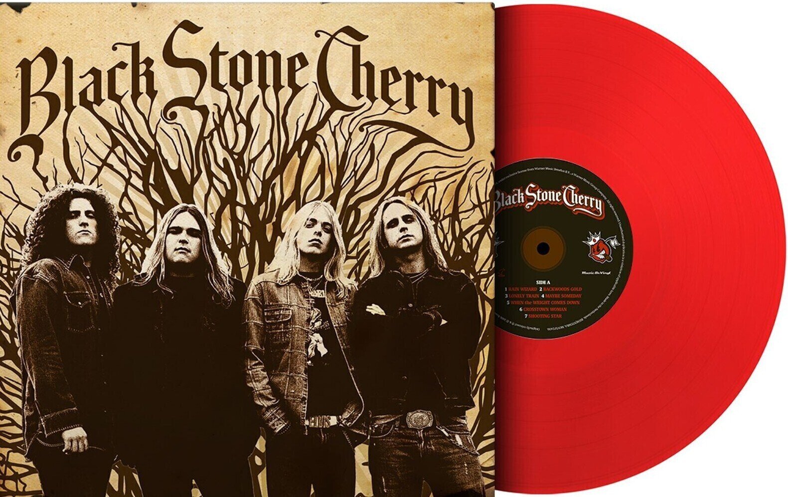 Disco de vinil Black Stone Cherry - Black Stone Cherry (Limited Edition) (Reissue) (Red Translucent Coloured) (LP)