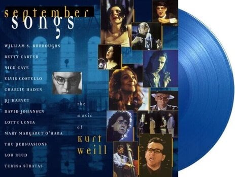 LP ploča Various Artists - September Songs: The Music Of Kurt Weill (Limited Edition) (Reissue) (Translucent Blue) (2 LP) - 1