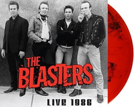 LP ploča The Blasters - Live 1986 (Reissue) (Transparent Fire Orange/Black Streaks Coloured) (LP) - 1