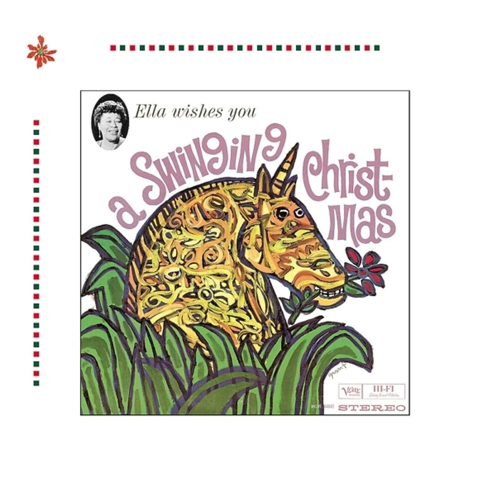 Disc de vinil Ella Fitzgerald - Wishes You A Swinging Christmas (Mono) (Reissue) (180g) (LP)
