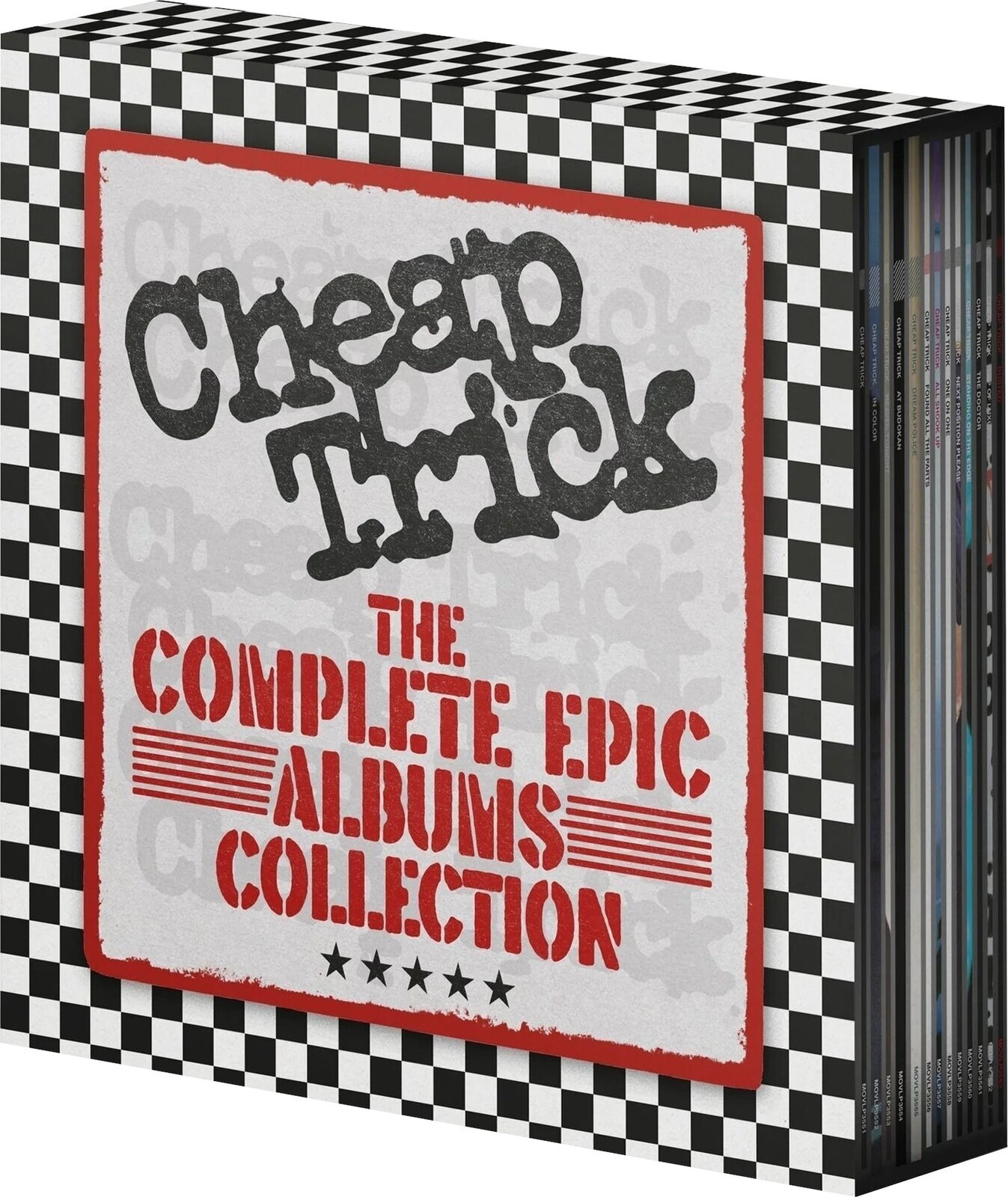 LP ploča Cheap Trick - The Complete Epic Albums Collection (Box Set) (Reissue) (180g) (Clear Coloured) (14 LP)