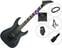 Electric guitar Jackson JS Series Dinky Arch Top JS32 DKA SET 2 Satin Black Electric guitar