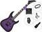 E-Gitarre Jackson JS Series Dinky Arch Top JS32Q DKA HT AH SET 2 Transparent Purple Burst E-Gitarre