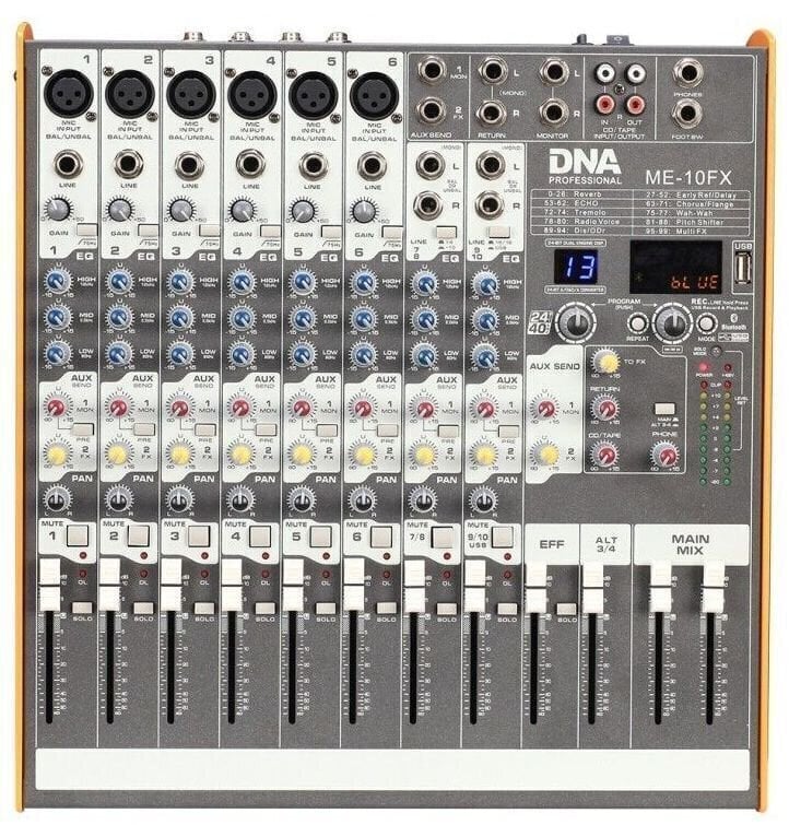 Смесителен пулт DNA ME-10FX Смесителен пулт