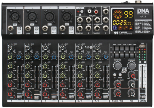 Analogni mix pult DNA QFX8 Analogni mix pult - 1