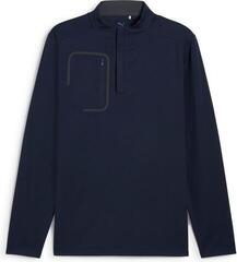 Bluza z kapturem/Sweter Puma Cloudspun Tech 1/4 Zip Deep Navy