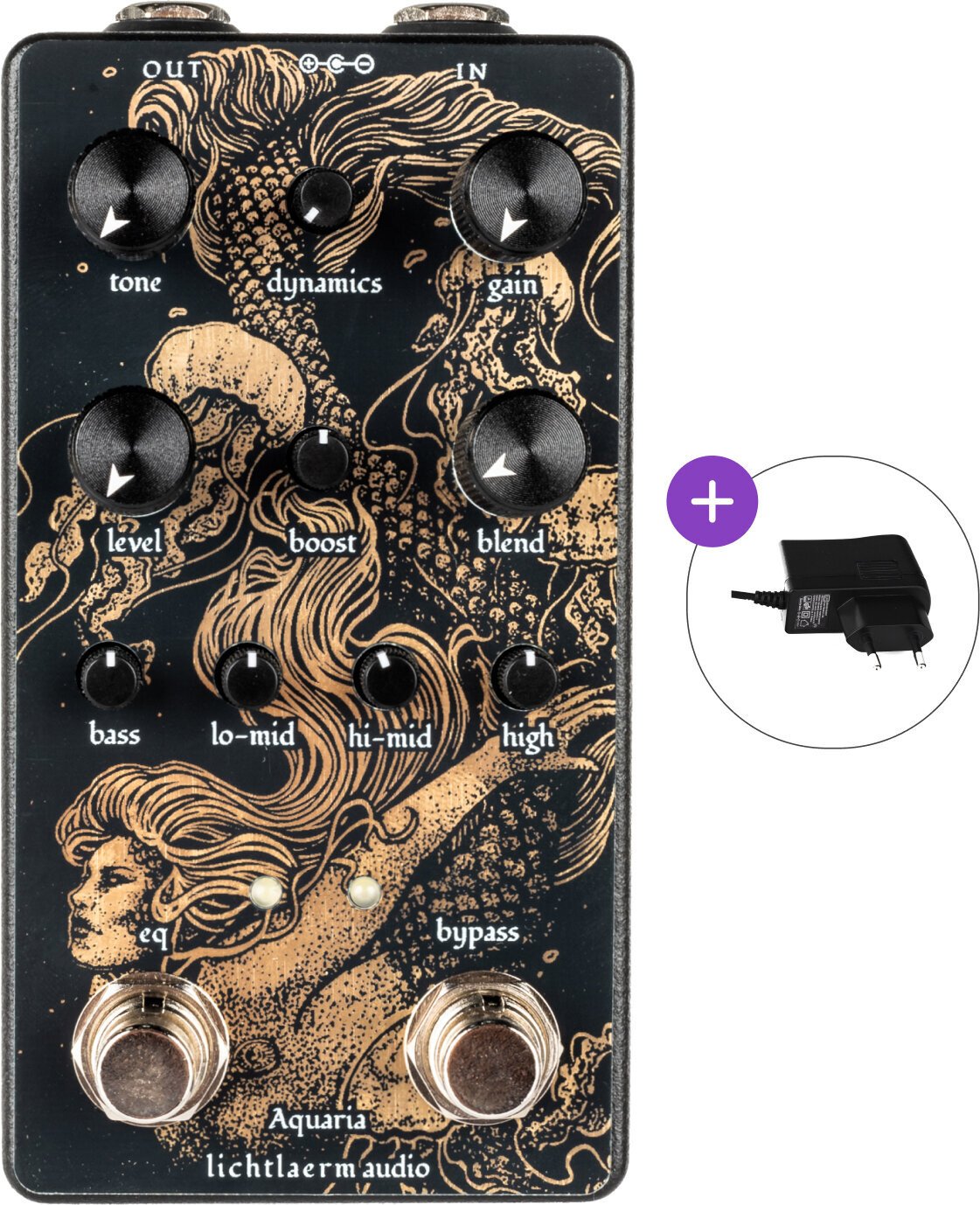 Gitarreneffekt Lichtlaerm Audio Aquaria MKII SET Gitarreneffekt