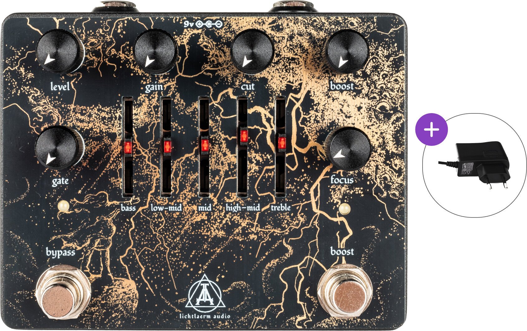 Guitar Effect Lichtlaerm Audio Total Distortion Worship MKII SET Guitar Effect