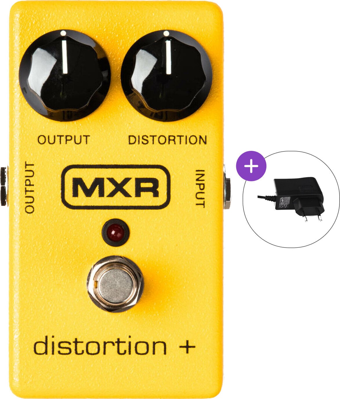Gitaros efektas Dunlop MXR M104 Distortion+ SET