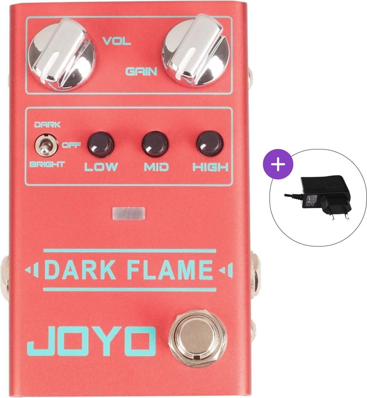 Gitarreneffekt Joyo R-17 Dark Flame SET Gitarreneffekt