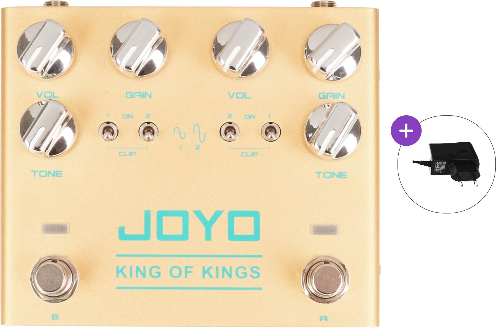 Gitarreneffekt Joyo R-20 King of Kings SET Gitarreneffekt