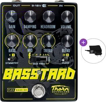 Gitarski efekt Thorn Soundlabs Basstard - Flex Bass Overdrive SET Gitarski efekt - 1