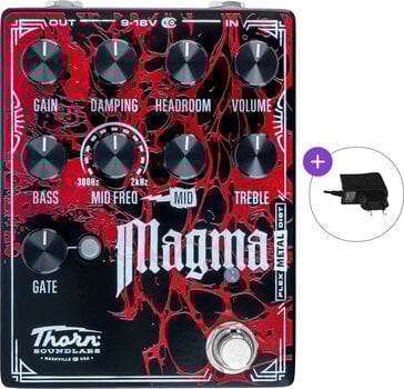 Eфект за китара Thorn Soundlabs Magma - Flex Metal Distortion SET Eфект за китара - 1