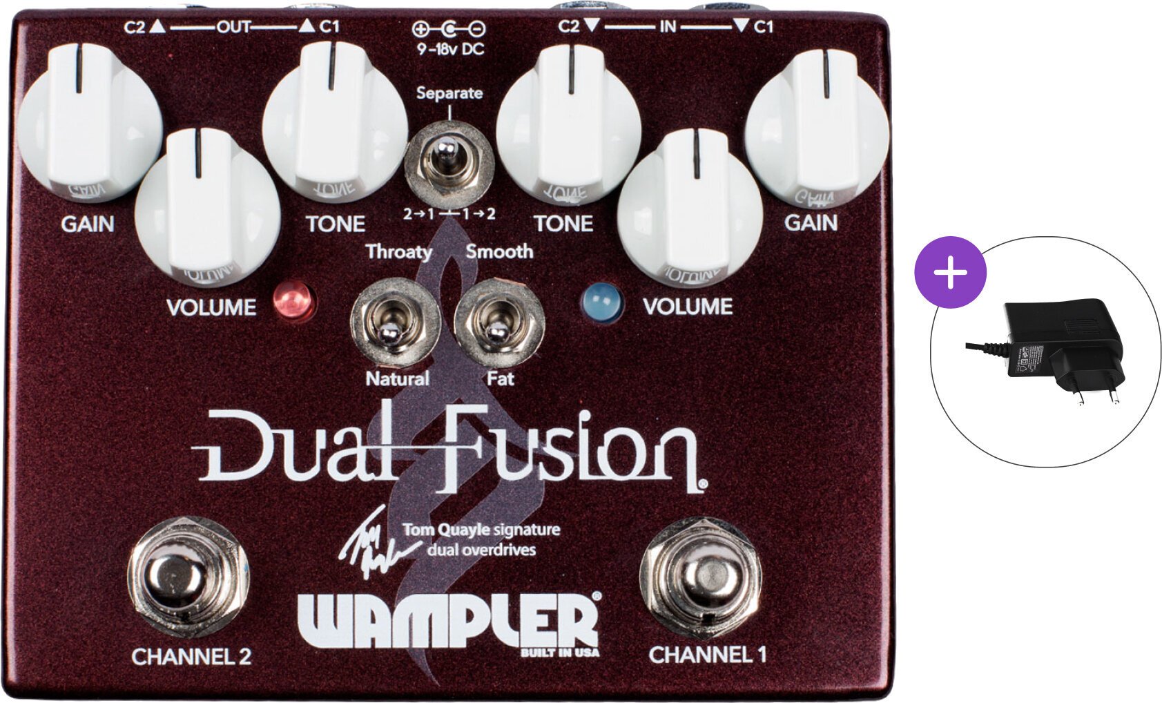 Gitáreffekt Wampler Dual Fusion SET Gitáreffekt
