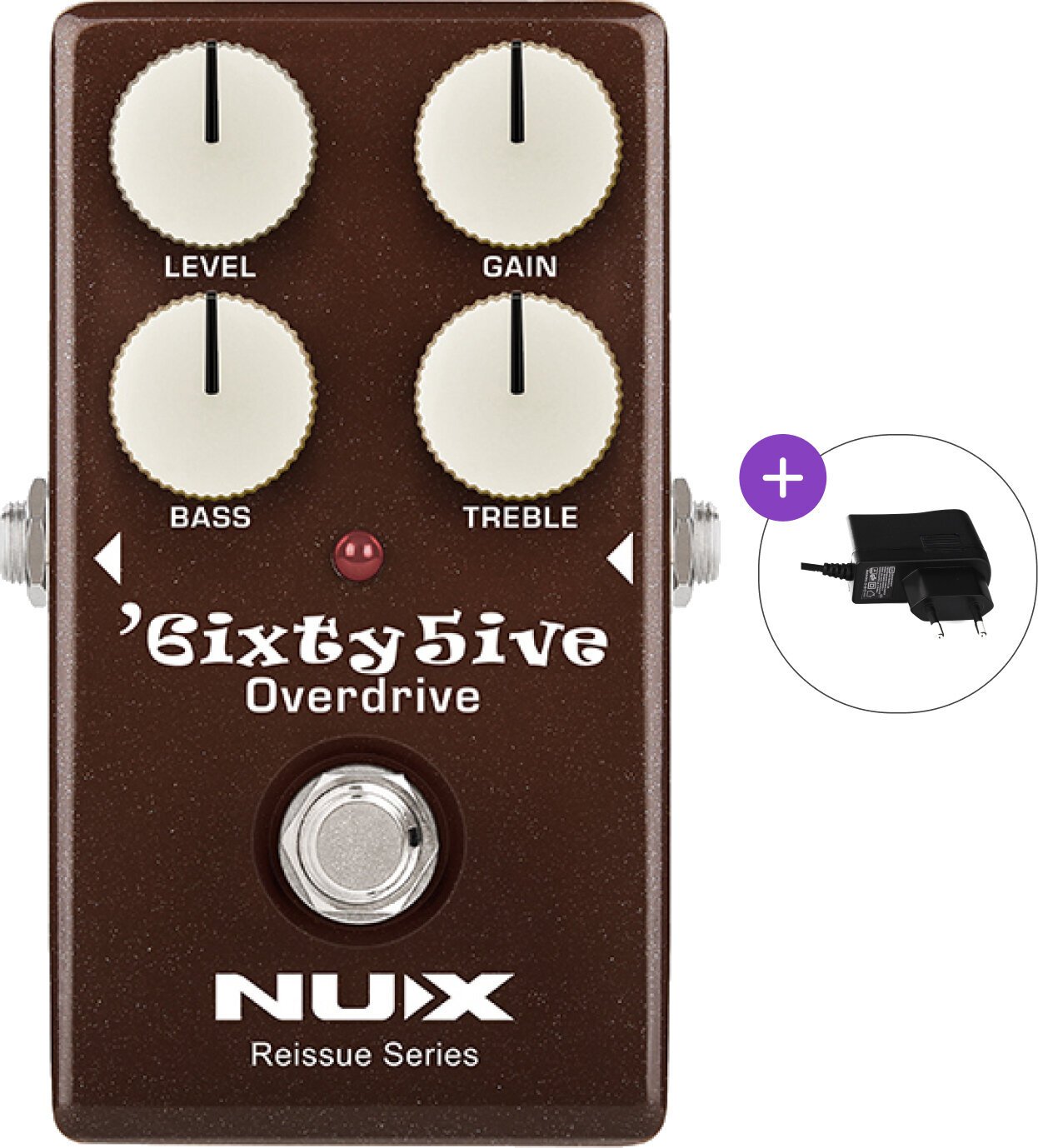 Gitarreneffekt Nux 6ixty5ive OverDrive SET Gitarreneffekt