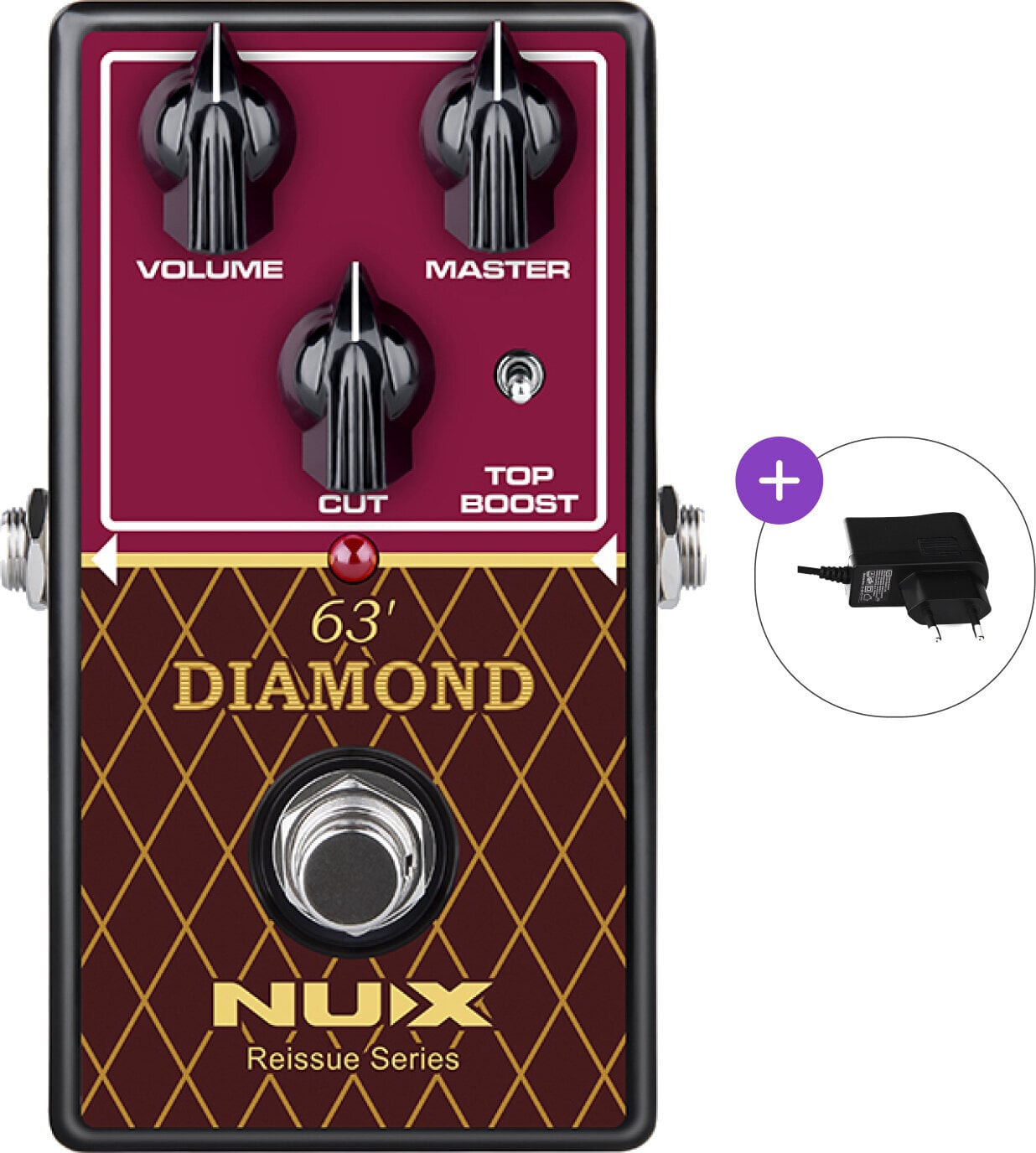 Kytarový efekt Nux 63’ Diamond SET Kytarový efekt