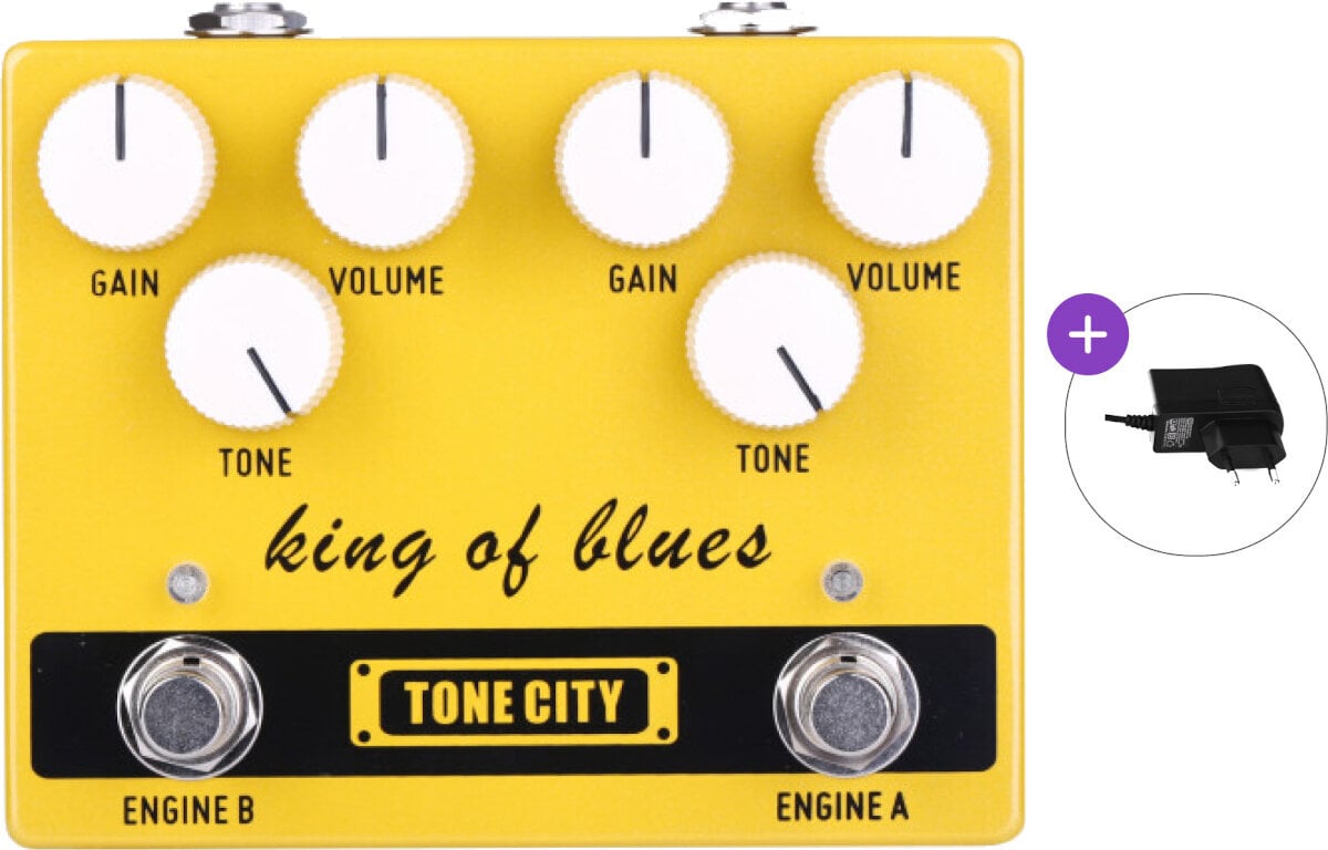 Efecto de guitarra Tone City King Of Blues V2 SET Efecto de guitarra