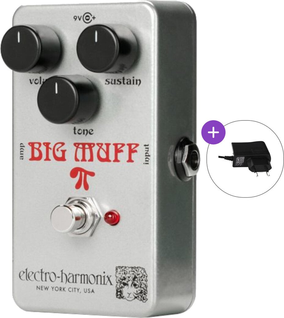ELECTRO-HARMONIX J RAM’S HEAD BIG MUFF Electro Harmonix Ram's Head Big Muff Pi SET Efect de chitară - Muziker