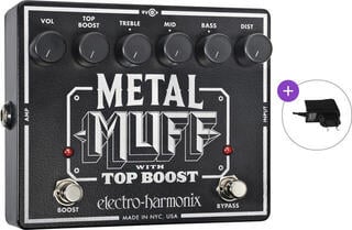 Gitarski efekt Electro Harmonix Metal Muff SET Gitarski efekt