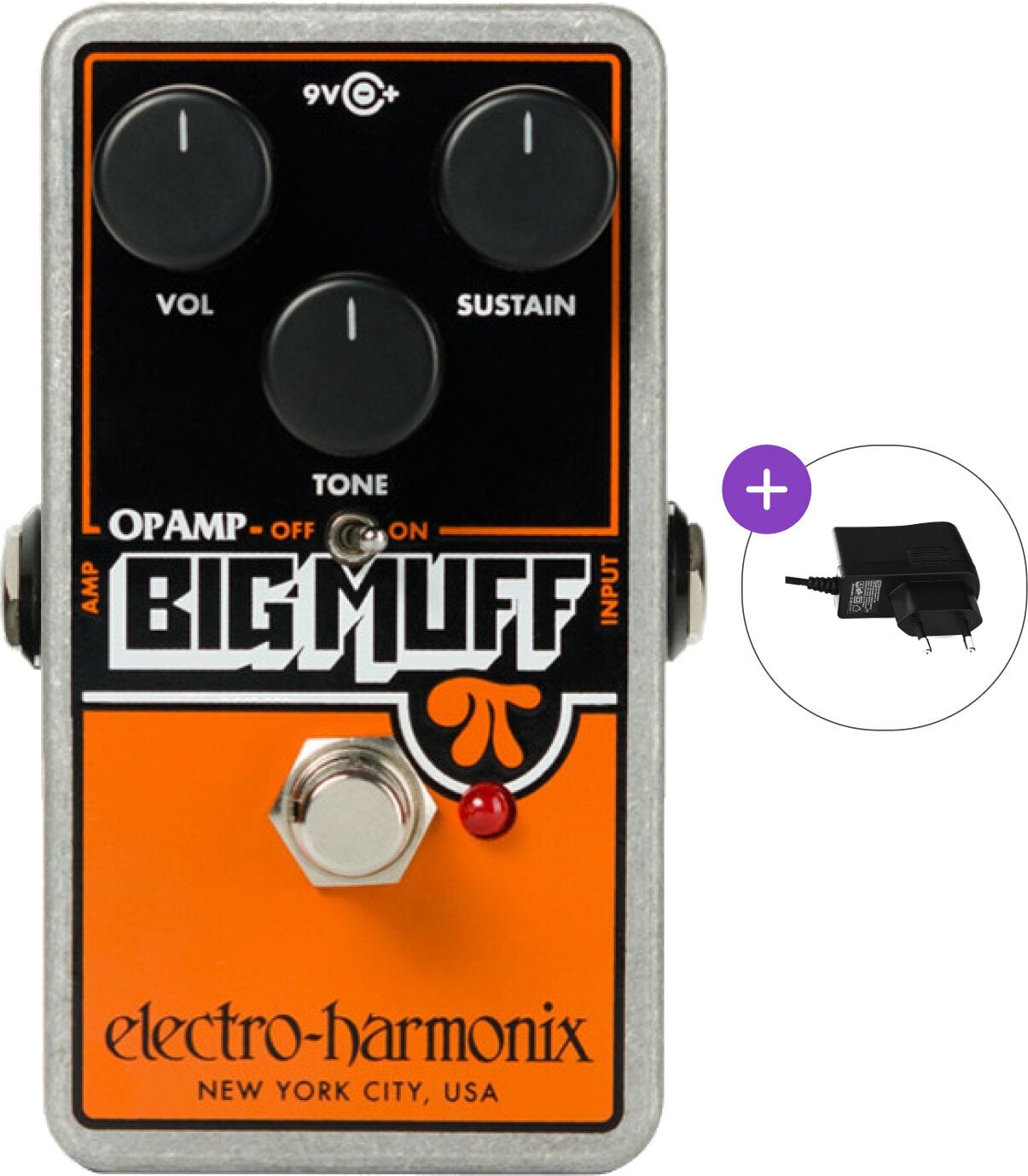 Gitarreneffekt Electro Harmonix Op-Amp Big Muff Pi SET Gitarreneffekt