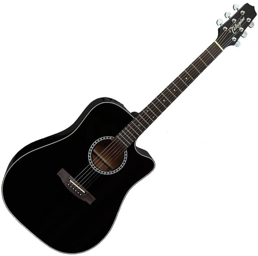 Електро-акустична китара Дреднаут Takamine EF300BK
