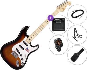 Електрическа китара SX SST ALDER SET 2 3-Tone Sunburst Електрическа китара