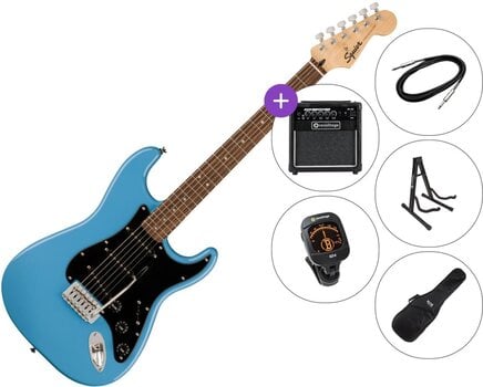 Electric guitar Fender Squier Sonic Stratocaster LRL SET 2 California Blue Electric guitar - 1