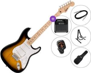 Chitară electrică Fender Squier Sonic Stratocaster MN SET 2 2-Color Sunburst Chitară electrică