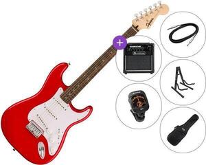 Електрическа китара Fender Squier Sonic Stratocaster HT LRL SET 2 Torino Red Електрическа китара