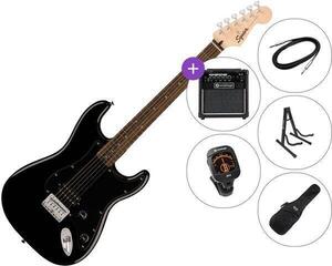 Електрическа китара Fender Squier Sonic Stratocaster HT H LRL SET 2 Black Електрическа китара