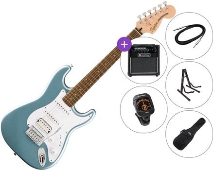 Ηλεκτρική Κιθάρα Fender Squier Affinity Series Stratocaster Junior HSS LRL SET 2 Ice Blue Metallic Ηλεκτρική Κιθάρα - 1