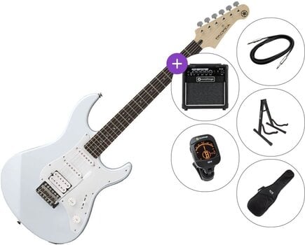 Gitara elektryczna Yamaha Pacifica 012 SET 2 White Gitara elektryczna - 1
