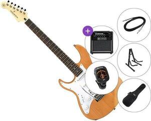 Chitară electrică Yamaha Pacifica 112JL MKII SET 2 Yellow Natural Satin Chitară electrică