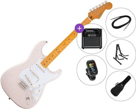 Električna kitara Fender Squier Classic Vibe 50s Stratocaster MN SET 2 White Blonde Električna kitara - 1