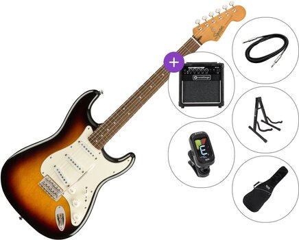 Elektrická gitara Fender Squier Classic Vibe 60s Stratocaster IL SET 2 3-Tone Sunburst Elektrická gitara - 1