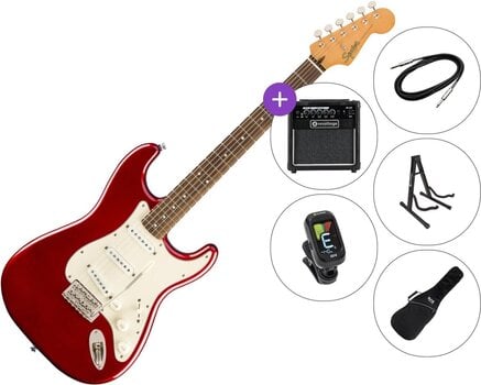 Električna kitara Fender Squier Classic Vibe 60s Stratocaster IL SET 2 Candy Apple Red Električna kitara - 1