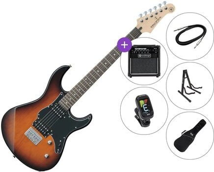 Elektrická kytara Yamaha Pacifica 120H SET 2 Tobacco Brown Sunburst Elektrická kytara - 1