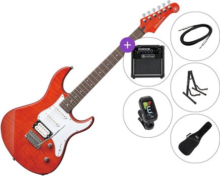 Električna gitara Yamaha Pacifica 212V FM SET 2 Caramel Brown Električna gitara - 1