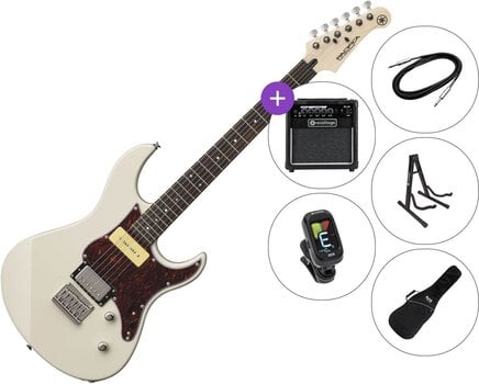 Elektromos gitár Yamaha Pacifica 311H SET 2 Vintage White Elektromos gitár - 1