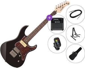 Električna gitara Yamaha Pacifica 311 H SET 2 Black Električna gitara
