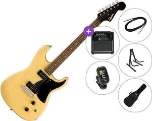 Chitară electrică Fender Squier Paranormal Strat-O-Sonic SET 2 Vintage Blonde Chitară electrică